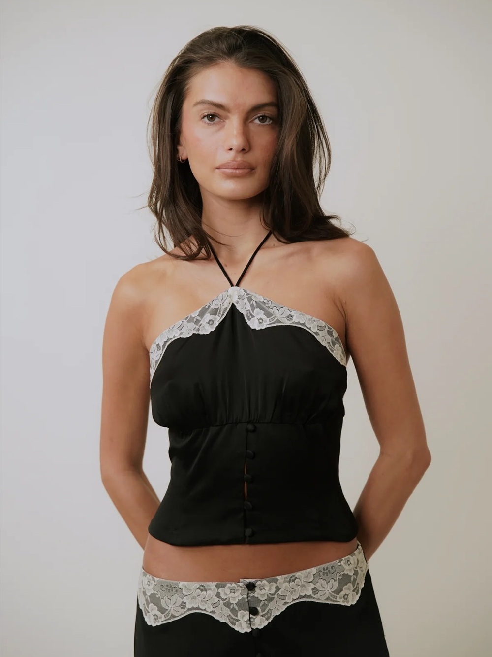 NWT fait par foutch Veronica top